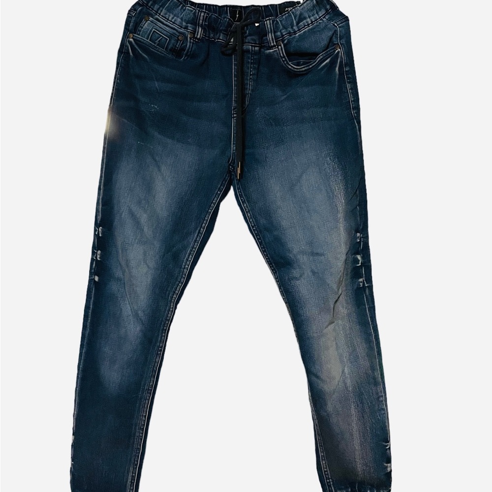 Draw String Jagger Style Jean - Denim 32